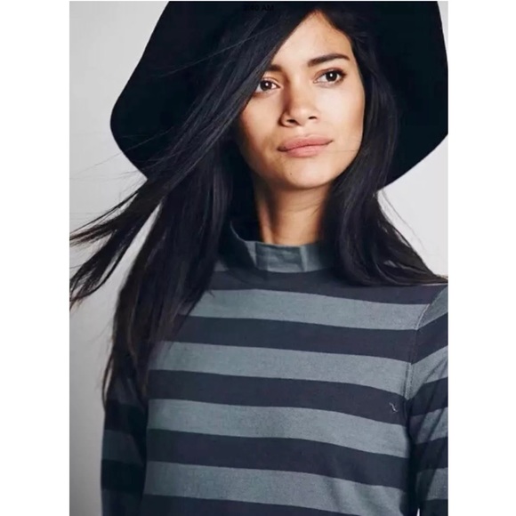 FREE PEOPLE Mod About It Grunge Babydoll Dress Top - Picture 4 of 8